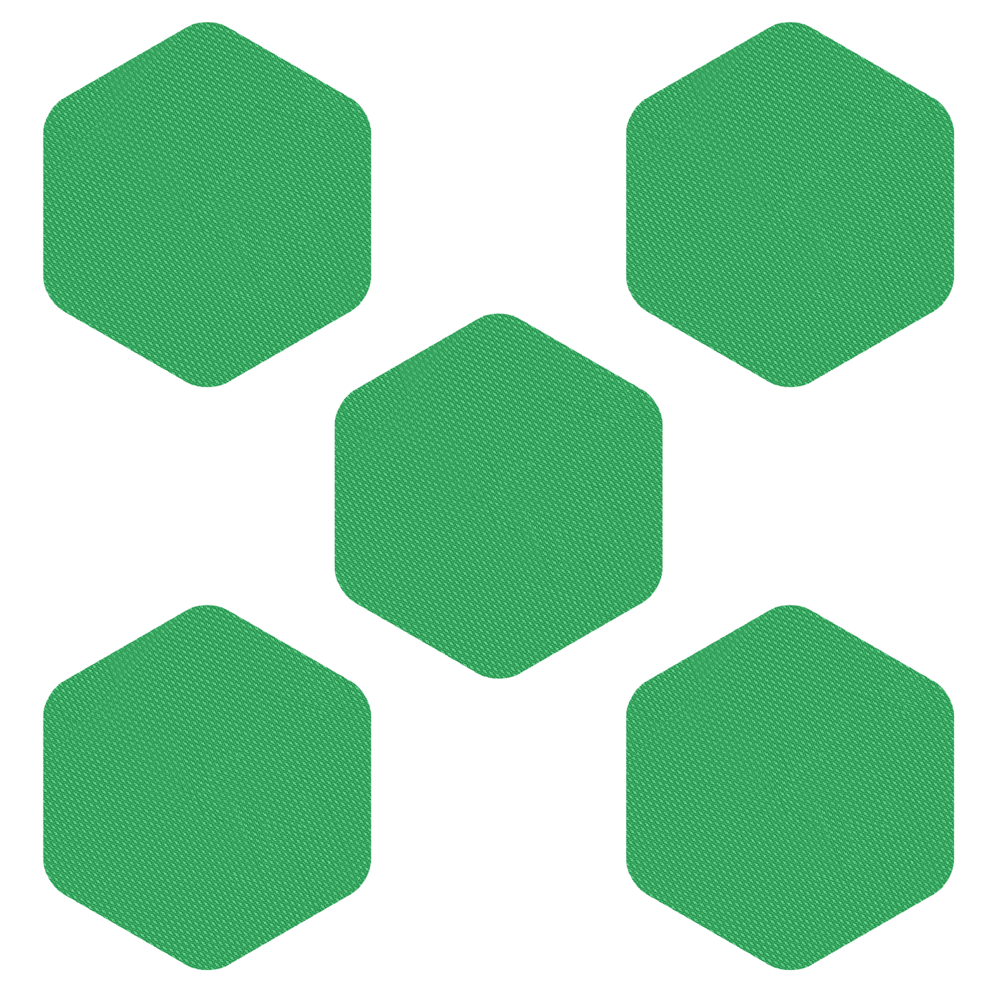 Kahuna Grip™ Non-Slip Safety Treads, Hex Shape