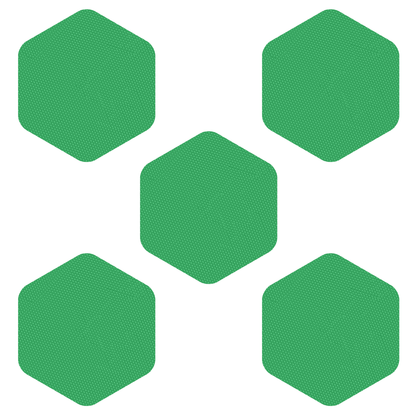 Kahuna Grip™ Non-Slip Safety Treads, Hex Shape